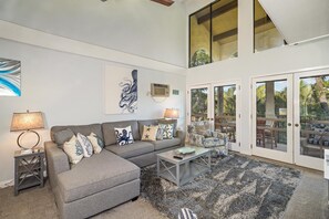 Condo, Multiple Beds, Balcony, Garden View (Maui Hill 70) | Living area - Maui Hill (Kihei)