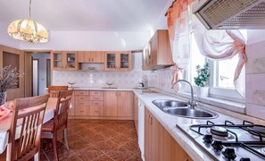 Fridge, stovetop, dishwasher, coffee/tea maker - House Vesna (16135-K1) - Liznjan (Liznjan)