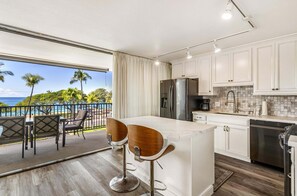 Apartment, Mehrere Betten, Balkon, Meerblick (Maui Parkshore 414) | Eigene Küche
