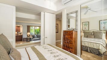 Condo, Multiple Beds, Balcony, Garden View (The Palms at Wailea 705) | 2 bedrooms, individually decorated, individually furnished, bed sheets