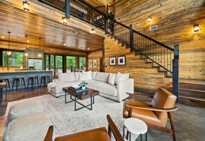 Smart TV, fireplace, ping pong, stereo - 4 Cabins | Creek | Games | 20 Bedrooms | Sleeps 66 (Hochatown)