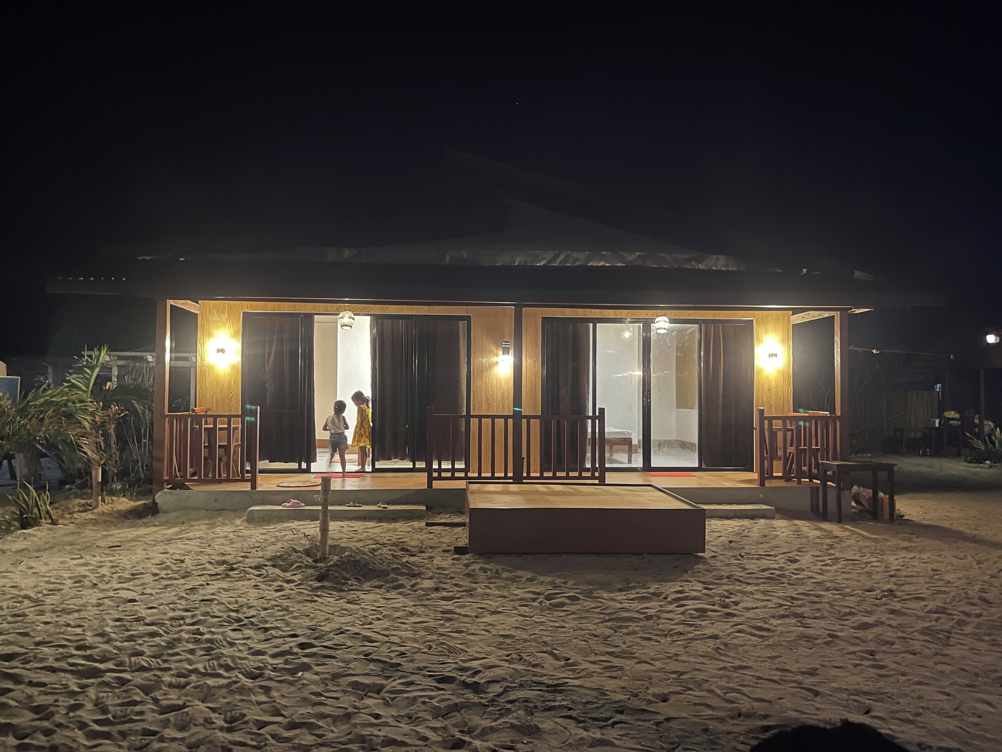 Facciata della struttura