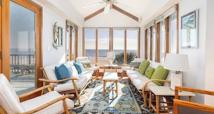 Newly available 7BR/4.5BA oceanfront home! Perfect for families or groups with 2