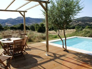 Outdoor dining - Anwesen "Lilla Suite" mit Terrasse by Interhome (Porto San Paolo)
