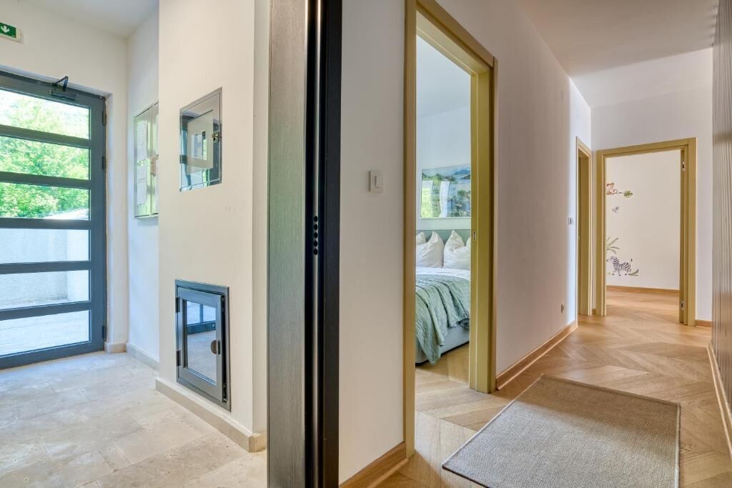 Premium Apartment, Sea View | Living area