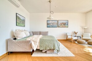 Premium Apartment, Sea View | Living area - Seaview Hideaway- Premium Apartment (Sveti Stefan)