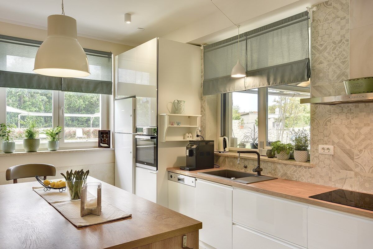 冷蔵庫、電子レンジ、コンロ、食器洗い機