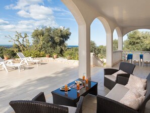 Outdoor dining - Villa Vistamare by Interhome (Carovigno)