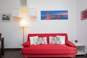 Apartment | Living area - Tasso Apartment (Rome)