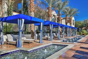 Pool - Desert Paradise: Luxurious 3BR Townhome with Mountain Views (La Quinta)