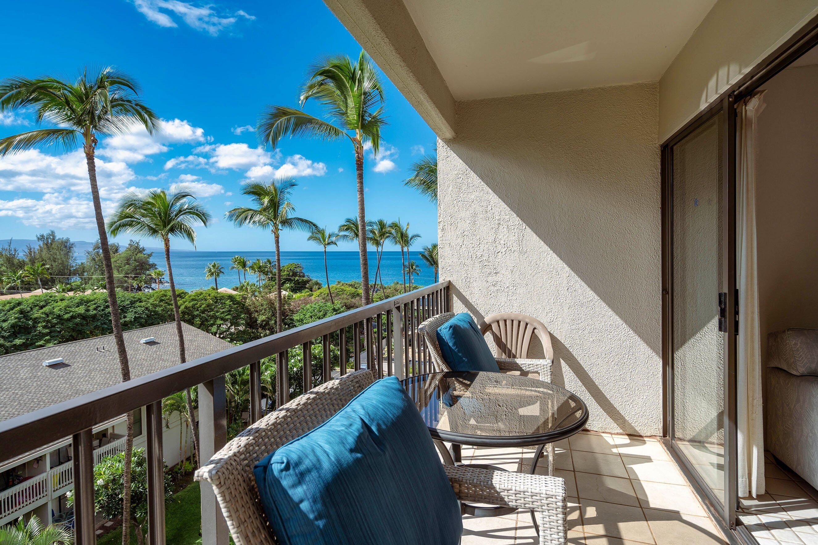 콘도, 킹사이즈침대 1개 및 소파베드, 발코니, 바다 전망 (Kihei Akahi C-608) | 객실에서 보이는 전망