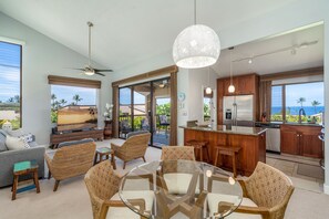 Condo, 1 King Bed with Sofa bed, Balcony, Ocean View (Wailea Ekahi 39E) | Interior - Discover Wailea Ekahi 39E - Breathtaking Ocean Views, Renovated, Wi-fi, Split AC (Kihei)
