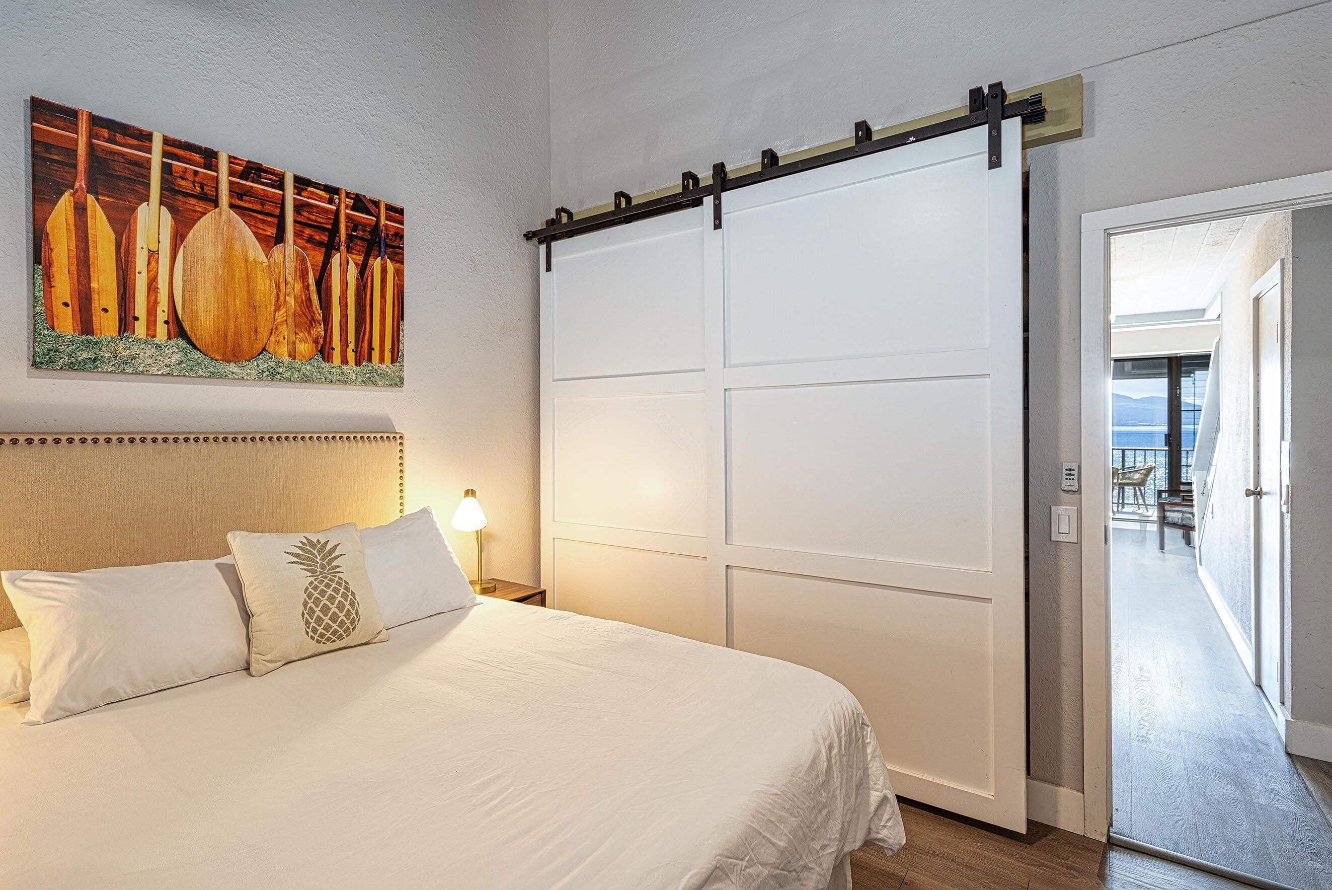 Leilighet, flere senger, balkong, havutsikt (Maalaea Banyans 411) | 2 soverom, individuelt dekorert, individuelt innredet og sengetøy