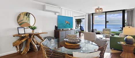 Apartamento, varias camas, balcón, vistas al mar (Lauloa 106) | Interior
