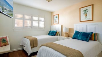 2 habitaciones, decoración personalizada y muebles diferentes