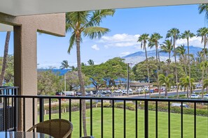 Condo, Multiple Beds, Balcony, Ocean View (Kamaole Sands 10-307) | View from room - Kamaole Sands 10-307, Ocean View, Large Lanai, Twin Murphy Beds, Split-ac, Wi-fi (Kihei)