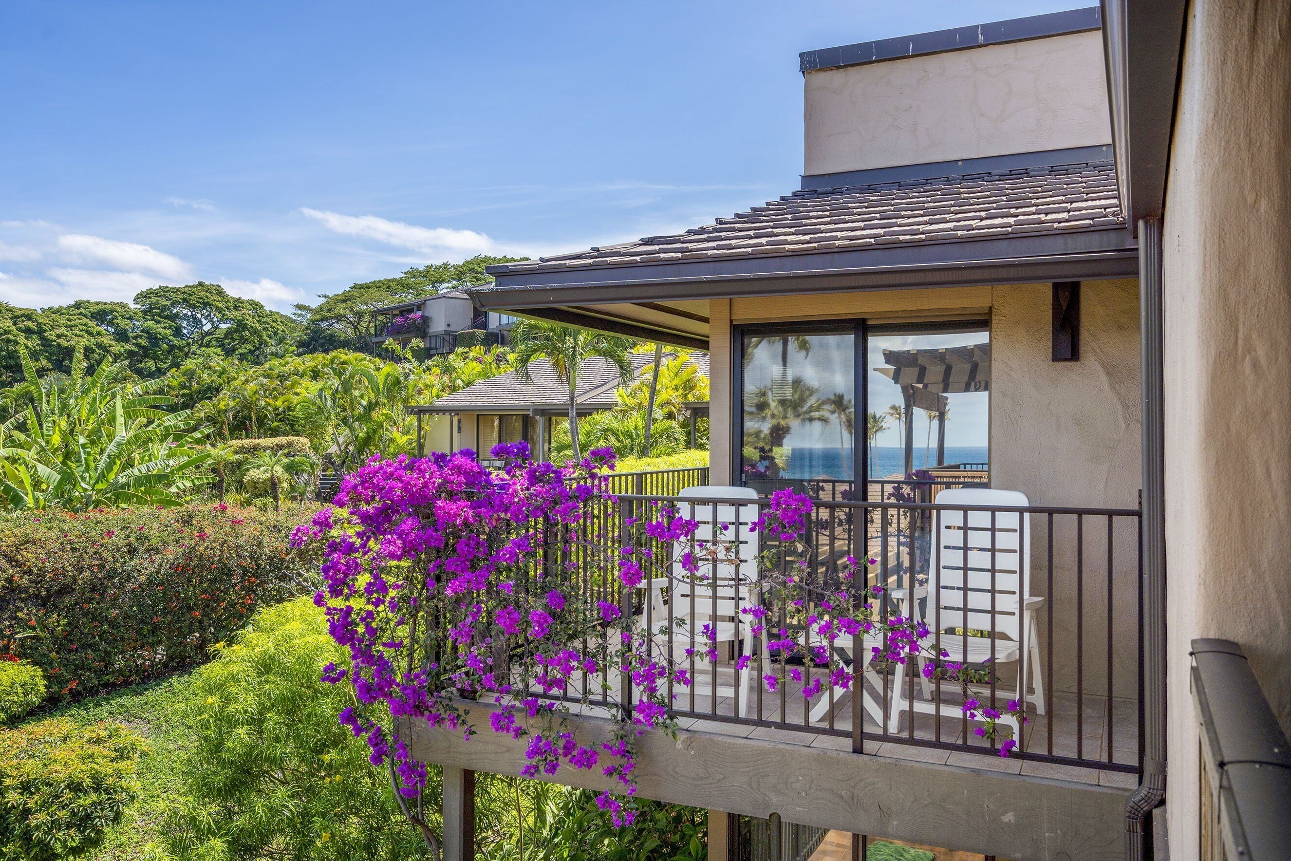 Leilighet, flere senger, balkong, havutsikt (Wailea Elua Village 808) | Utsikt fra rommet