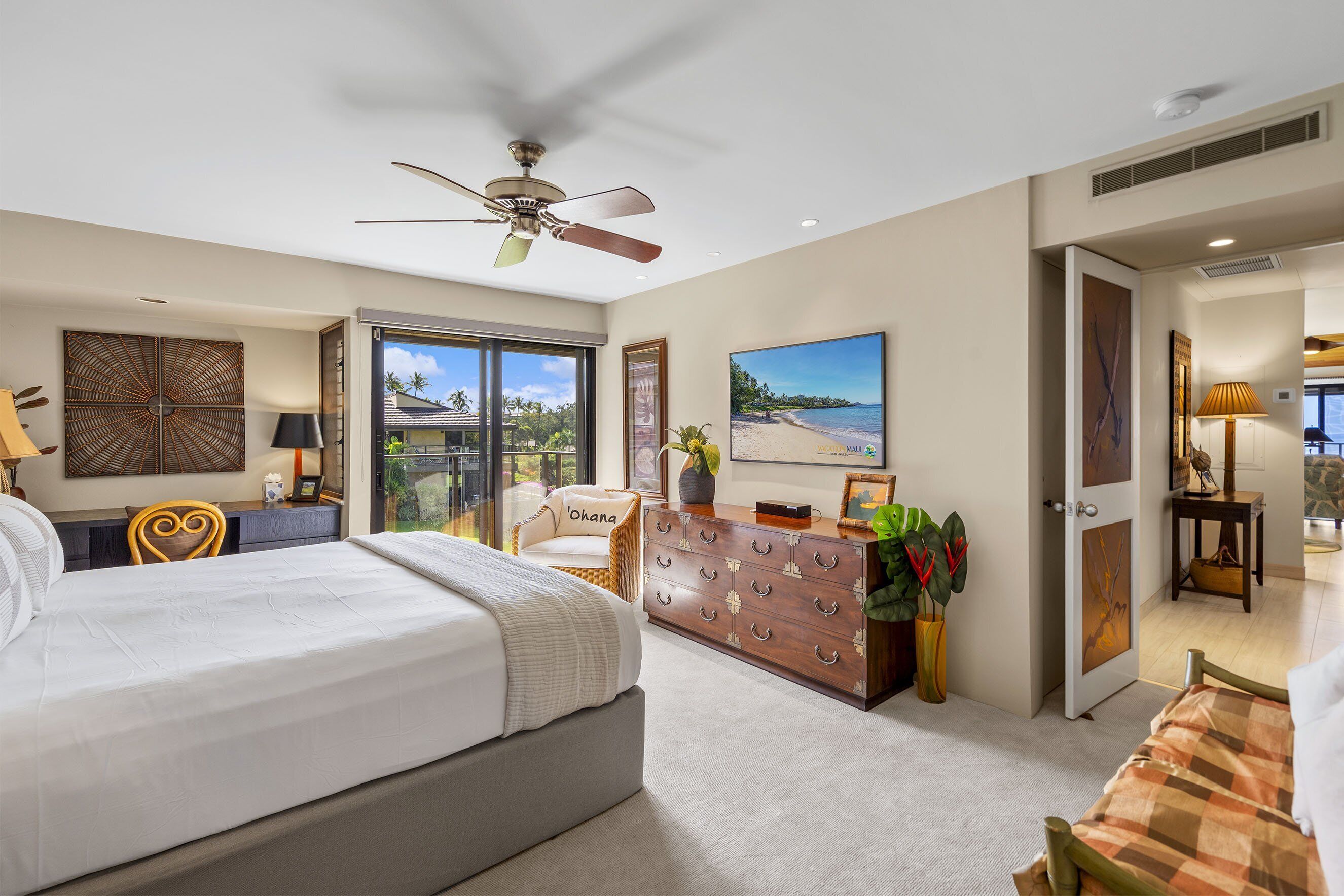 Apartment, 1 King Bed, Balcony, Ocean View (Wailea Elua Village 204)