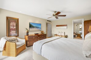 Apartment, 1 King Bed, Balcony, Ocean View (Wailea Elua Village 204) | 1 bedroom, individually decorated, individually furnished, bed sheets - Wailea Elua 204 - Luxury 1br, 2BA Condo, Stunning Ocean Views & Modern Upgrades (Kihei)