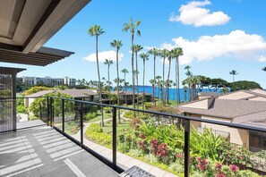 Condo, Multiple Beds, Balcony, Ocean View (Wailea Elua Village 702) | View from room - Wailea Elua 702 - Beautifully Renovated, Stunning Ocean Views, Central AC, Wi-fi (Kihei)