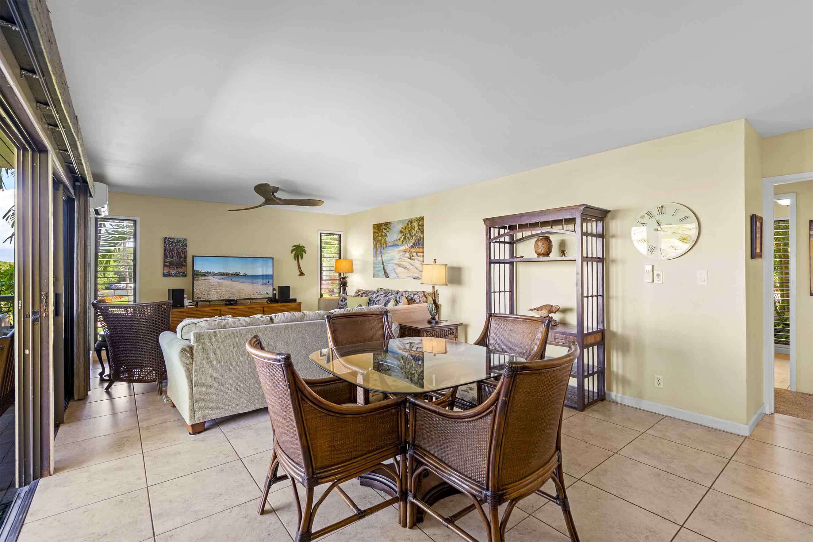 Condo, Multiple Beds, Balcony, Ocean View (Wailea Ekolu 403) | Interior