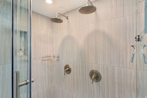 Condo, Multiple Beds, Balcony, Ocean View (Haleakala Shores A-301) | Bathroom - Haleakala Shores A-301 - Golden Sand Beaches, Ocean Views, Sleeps 6, Split AC! (Kihei)