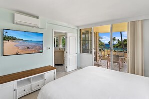 Condo, Multiple Beds, Balcony, Ocean View (Haleakala Shores A-301) - Haleakala Shores A-301 - Golden Sand Beaches, Ocean Views, Sleeps 6, Split AC! (Kihei)