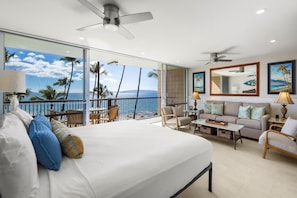 Condo, Multiple Beds, Balcony, Garden View (Mana Kai 304) | 2 bedrooms, individually decorated, individually furnished, bed sheets - Mana Kai 304 - Renovated Oceanfront 2br/2ba Condo, Split AC, Beach Access, Views (Kihei)