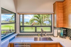 Condo, 1 King Bed with Sofa bed, Balcony, Ocean View (Wailea Ekolu 1204) | Interior - Wailea Ekolu 1204 - Modern Ocean View Condo w/ Large Lanai, King Bed, & Split AC (Kihei)