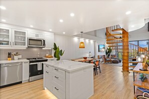 Condo, Multiple Beds, Balcony, Ocean View (Kamaole Sands 4-411) | Private kitchen - Summer Sale! Deluxe Modern Renovation, Split-ac, Kamaole Sands 4-411, Book Now! (Kihei)