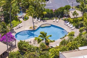 Pool - Maui Kamaole A-206 - Prime Location, Stunning Renovation, Large Lanai, Split AC! (Kihei)