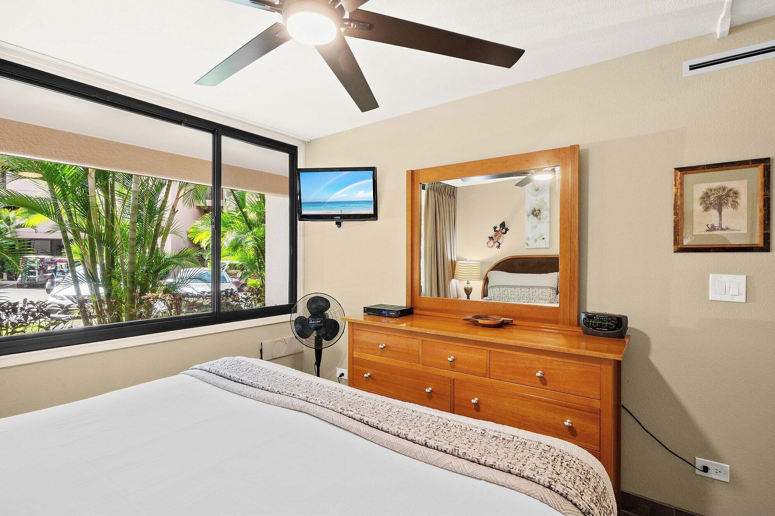 Condo, 1 King Bed with Sofa bed, Balcony, Garden View (Kamaole Sands 7-109)