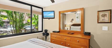 Apartment, 1 King-Bett und Schlafsofa, Balkon, Gartenblick (Kamaole Sands 7-109)