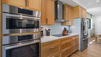 Villa, Multiple Beds, Patio, Garden View (Honua Kai Luana Garden Villas 7B) | Private kitchen | Coffee/tea maker, electric kettle, dining tables