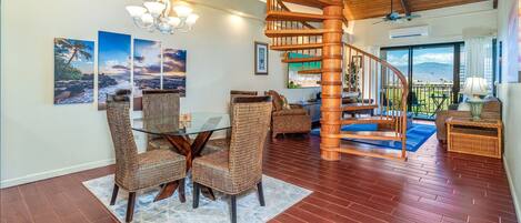 Appart'hôtel, plusieurs lits, patio, vue océan (Kamaole Sands 4-407) | Intérieur