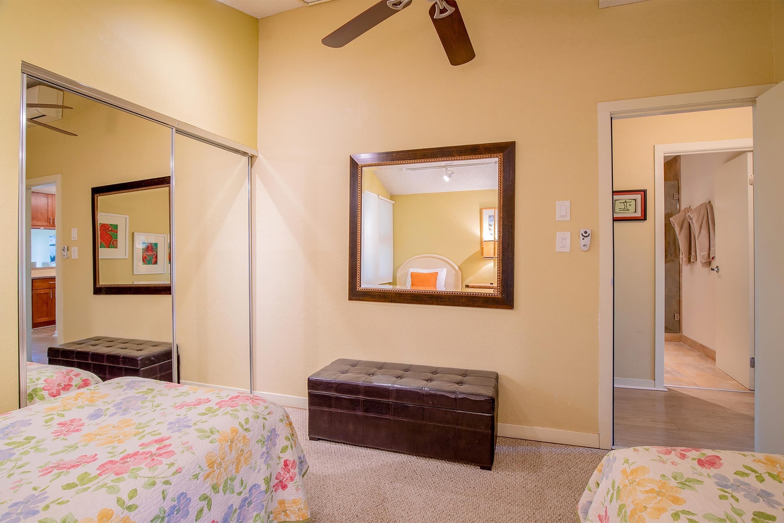 Condo, Multiple Beds, Balcony, Ocean View (Kihei Garden Estates C-201) | 2 bedrooms, individually decorated, individually furnished, bed sheets