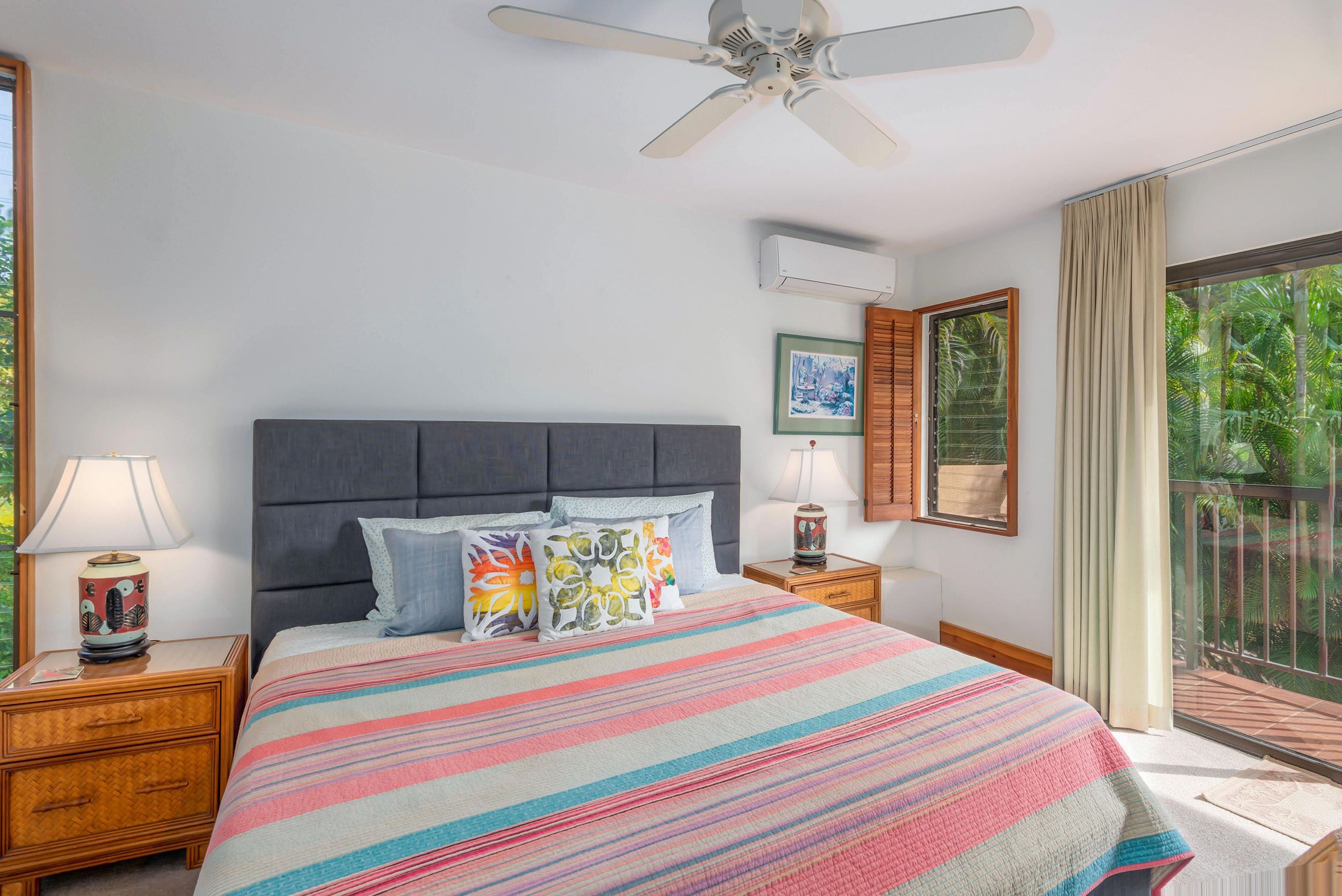 Condo, 1 King Bed, Balcony, Ocean View (Wailea Ekahi 4E) | 1 bedroom, individually decorated, individually furnished, bed sheets