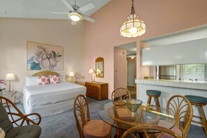 1 habitación, decoración personalizada y muebles diferentes 