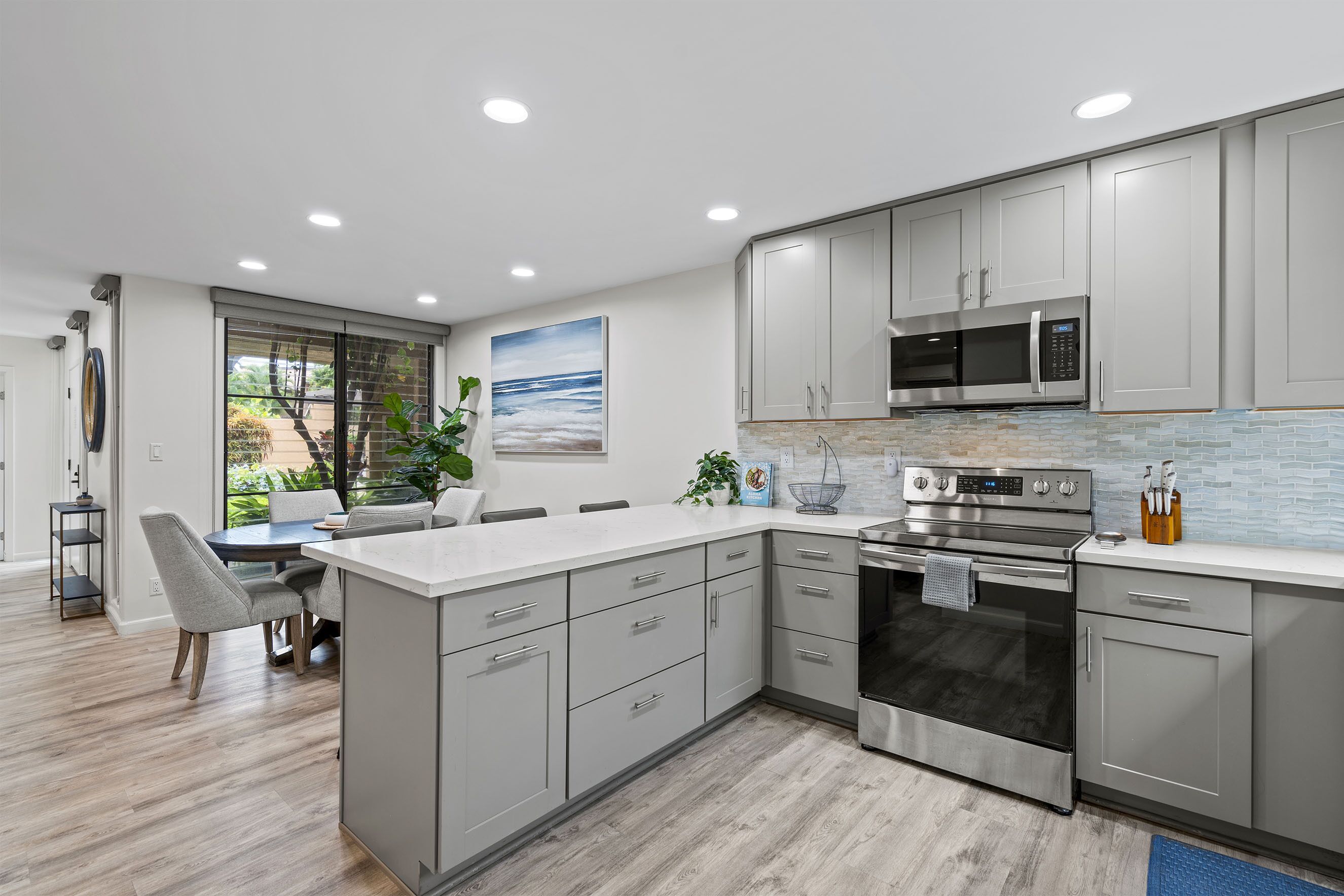 Condo, 1 King Bed with Sofa bed, Balcony, Ocean View (Wailea Ekahi 24B) | Private kitchen