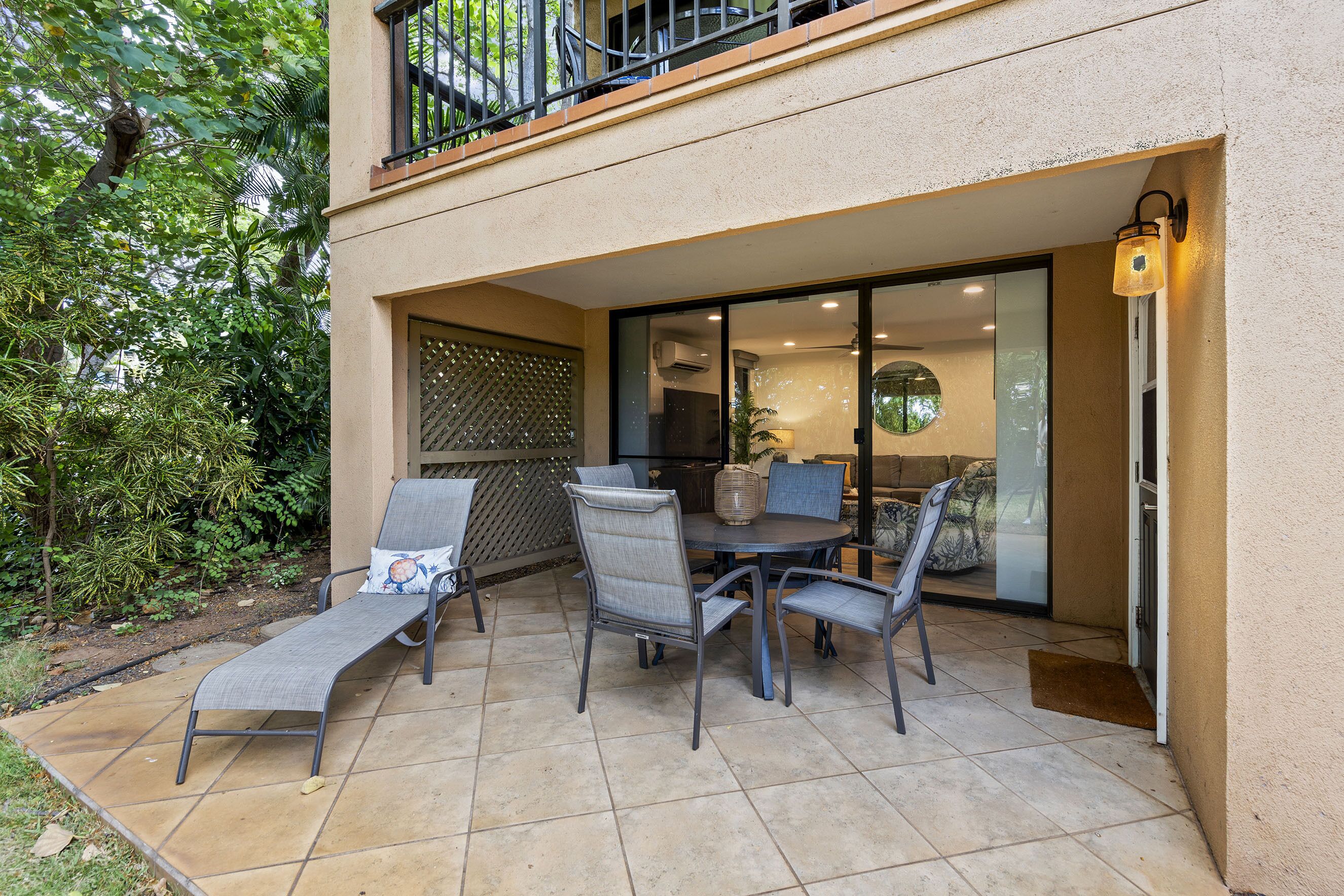 Condo, 1 King Bed with Sofa bed, Balcony, Ocean View (Wailea Ekahi 24B) | Outdoor dining