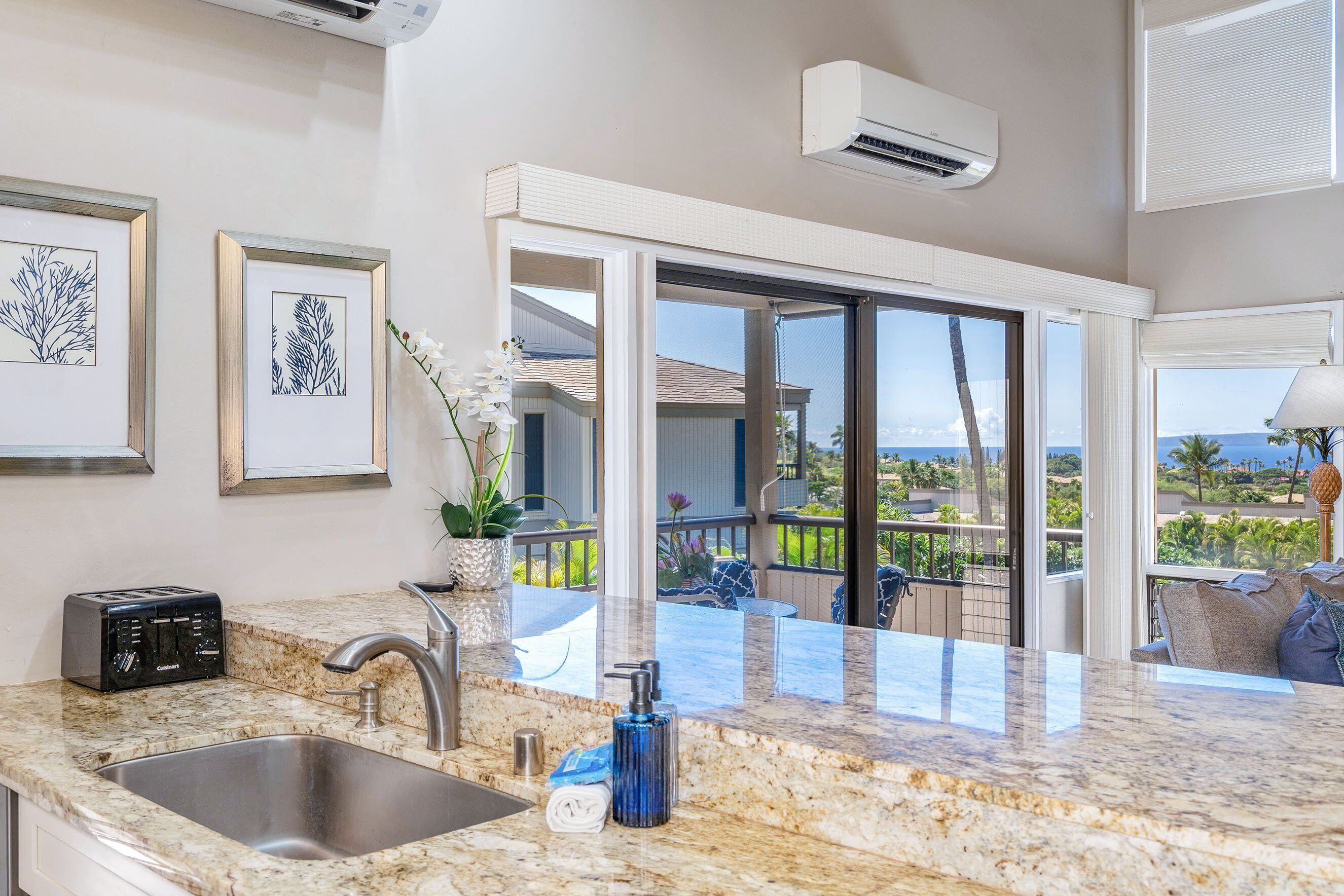 Condo, Multiple Beds, Balcony, Ocean View (Wailea Ekolu 510) | Interior