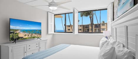 Condo, Multiple Beds, Balcony, Ocean View (Kanai A Nalu 314) | 2 bedrooms, individually decorated, individually furnished, bed sheets