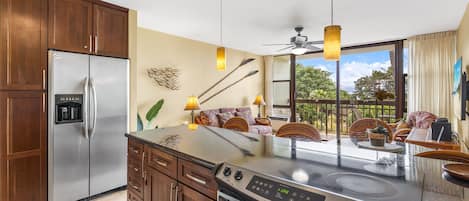 公寓客房, 1 張加大雙人床和 1 張沙發床, 陽台, 海景 (Maui Vista 1-308) | 住宿內部