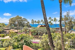 Condo, 1 Queen Bed with Sofa bed, Balcony, Ocean View (Maui Vista 1-308) | Garden view - Maui Vista 1-308 - Steps From the Beach, Renovated, Ocean Views, New Windows, AC (Kihei)