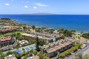 Exterior - Haleakala Shores A-308 - Ocean/mountain Views, Stylish 2br/2ba, Lanai, AC, Wi-fi (Kihei)