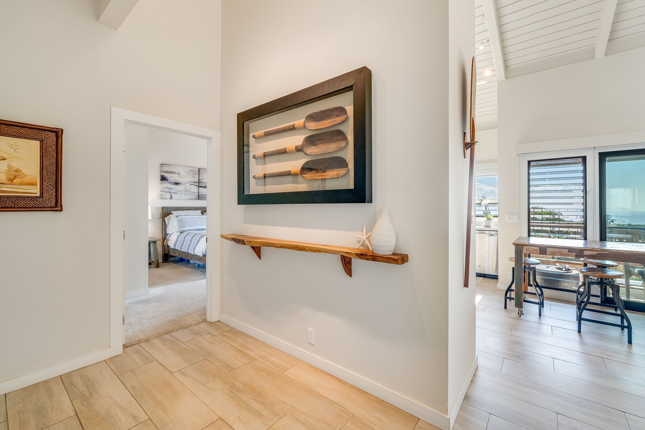 Appart'hôtel, 2 grands lits, balcon, vue océan (Wailea Ekolu 102)