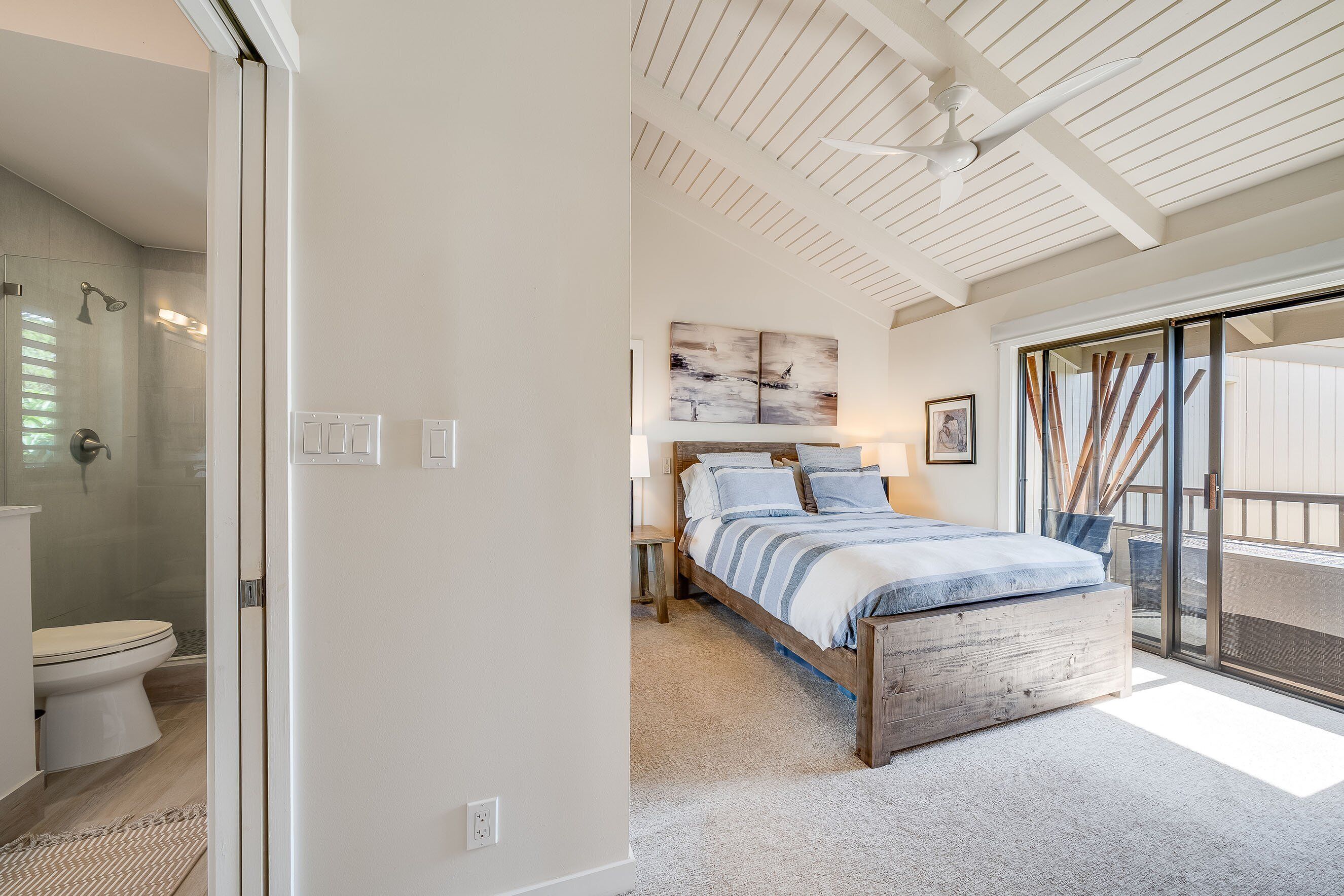 Apartment, 2 Queen-Betten, Balkon, Meerblick (Wailea Ekolu 102) | 2 Schlafzimmer, individuell dekoriert, individuell eingerichtet