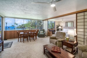 Condo, Multiple Beds, Balcony, Ocean View (Haleakala Shores A-302) | Interior - Haleakala Shores A-302 - Stunning Ocean Views, Beautiful Renovation, Wi-fi, & AC (Kihei)
