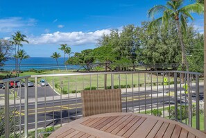 Condo, Multiple Beds, Balcony, Ocean View (Haleakala Shores A-302) | View from room - Haleakala Shores A-302 - Stunning Ocean Views, Beautiful Renovation, Wi-fi, & AC (Kihei)