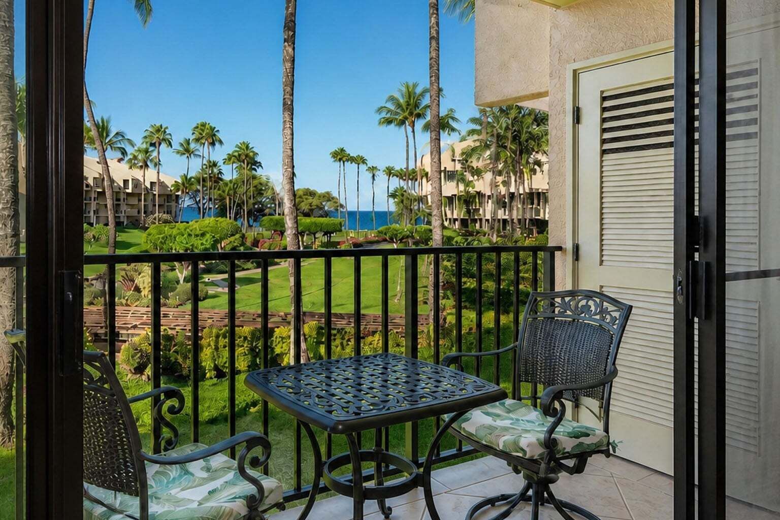 Condo, 1 King Bed with Sofa bed, Balcony, Garden View (Kamaole Sands 2-204) | Property grounds